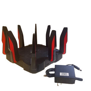 TP-LINK Archer AX11000 Tri-Band Wi-Fi 6 Gaming Router - Works with Alexa - USED